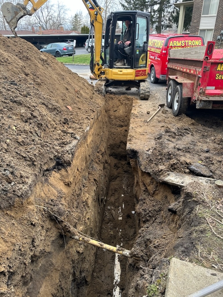 New Sewer Line